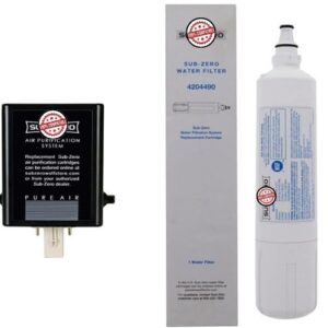 Replacement For Sub-Zero Water & Air Filter Combo – 4204490 / 7007067 Replacement Pack