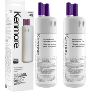 Refrigerator Water Filter 9930 & 9081 Compatible – Fresh Water (2 Pack)