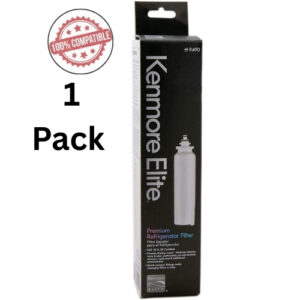 Replacement For Kenmore 9490 Style Fridge Water Filter Replacement – 1Pack, 6-Month Filter Life