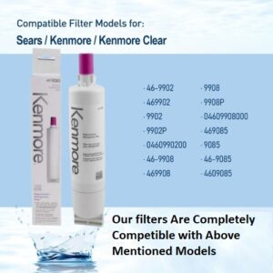 Replacement For Kenmore 9085 Compatible Refrigerator Water Filter – Replacement for 9010/9902/9908