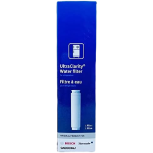 Refrigerator Water Filter REPLFLTR10 Compatible – 00740560 Replacement (White)