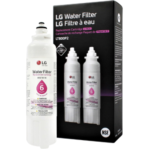 LT800P2 Refrigerator Water Filter – 6-Month / 200 Gallon, 2 Pack