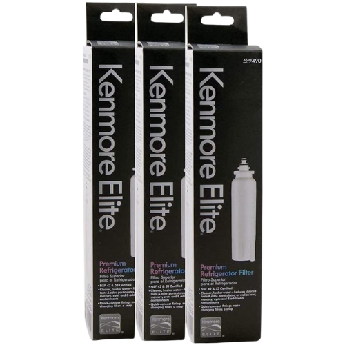 9490 Style Fridge Water Filter Replacement – 3 Pack, 6-Month Filter Life