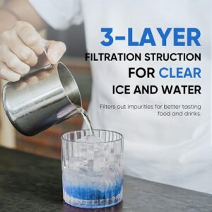 Refrigerator Water Filter 9890 Compatible Replacement – Fresh Water (1 Pack)