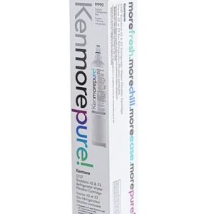 Replacement For Kenmore Water Filter for 9990 Type – Activated Carbon Filtration, Reduces Chlorine & Odor, Easy Install – 1 Pack (6-Month Replacement)