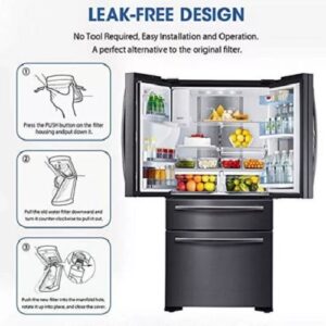 Replacement For Kenmore Refrigerator Water Filter 9980 – 1 Pack, 6-Month Fresh Water