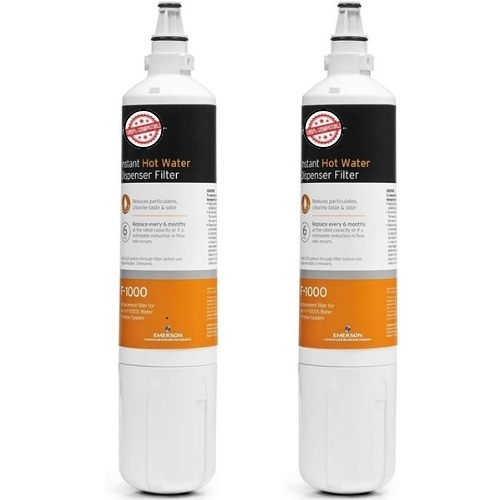 F-1000 Under Sink Water Filter – Compatible with InSinkErator – 2 Pack