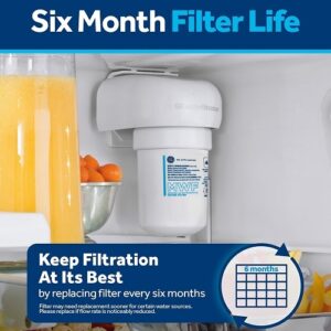 Replacement For GE Refrigerator Water Filter Replacement Compatible with MWF Type Cartridge