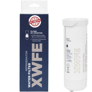 Replacement For GE XWFE Refrigerator Water Filter – Compatible with XWFE Type Series (1 Pack)