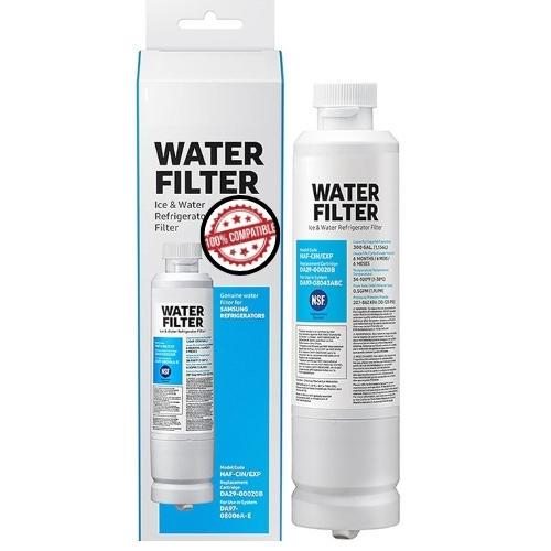 Replacement For Samsung Carbon Block Refrigerator Water Filter Compatible with HAF-CIN Type – 6 Month Replacement