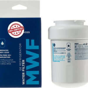 Replacement For GE Refrigerator Water Filter Replacement Compatible with MWF Type Cartridge