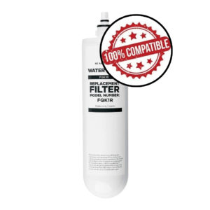 Single Stage Under Sink Water Filter Replacement – Compatible with GXK140TNN & GXULQK Systems – Reduces Lead, Chlorine & Impurities – Twist & Lock Design – Model FQK1R