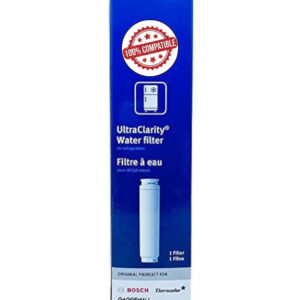 Replacement For Bosch Refrigerator Water Filter REPLFLTR10 Compatible – 00740560 Replacement (White)