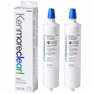 Kenmore 9990 Genuine Refrigerator Water Filter – 46-9990, 9990 Filter - Pack of 2