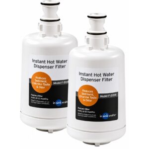 InSinkErator F-201R Genuine Water Filter Cartridge – Replacement Filter - Pack of 2