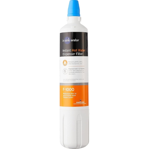 InSinkErator F-1000 Genuine Under-Sink Water Filter Cartridge – Standard Dispenser Filter.