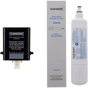 Sub-Zero 4204490 & 7007067 Genuine Refrigerator Water & Air Filter Combo.
