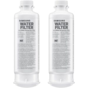 Samsung HAF-QIN-2P/EXP Genuine Refrigerator Water Filter – 6-Month Filter Life, Easy Installation - Pack of 2