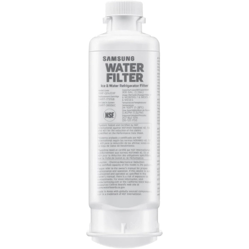 Samsung HAF-QIN/EXP Genuine Refrigerator Water Filter – 6-Month Filter Life, Easy Installation - Pack Of 1
