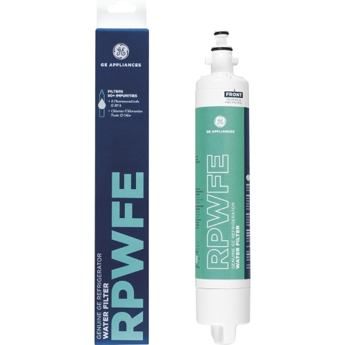GE RPWFE Genuine Refrigerator Water Filter – Reduces Lead, Sulfur & Other Impurities, 6-Month Filter Life - Pack Of 1