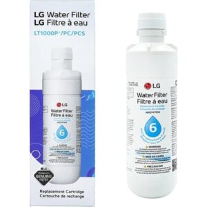 LG LT1000P Genuine Refrigerator Water Filter – ADQ74793501, ADQ75795105, AGF80300704, AGF80300705 - Pack of 1