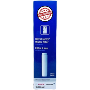 Refrigerator Water Filter REPLFLTR10 Compatible – 00740560 Replacement (White)