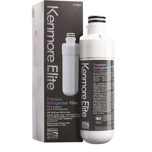 Refrigerator Water Filter 9980 Compatible – 1 Pack, 6-Month Fresh Water