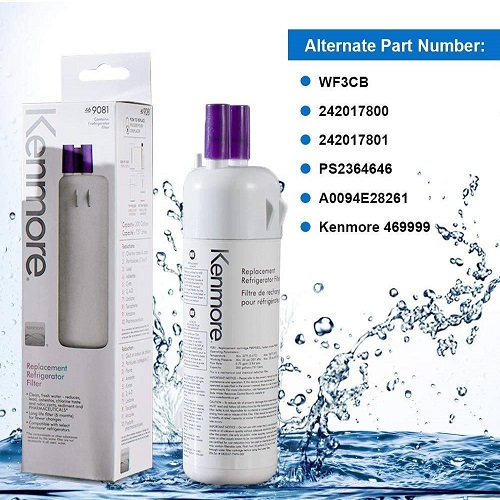 Replacement For Kenmore Refrigerator Water Filter 9930 & 9081 Compatible – Fresh Water (2 Pack) - Image 4
