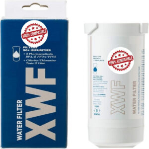 Refrigerator Water Filter Replacement Compatible with XWF (Not for XWFE)