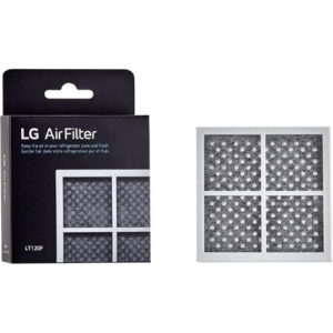 LG LT120F Genuine Refrigerator Air Filter – 6-Month Filter Life, White - Pack of 1
