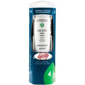 Replacement For Everydrop Filter 4 EDR4RXD1 – Ice & Water Fridge Filter – 1 Pack