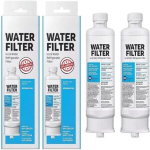 Replacement For Samsung HAF-QIN/EXP DA97 – Compatible with DA97-17376B – Carbon Block 99% Contaminant Reduction – Fresh Water & Ice – 12 Month Life 2 PACK