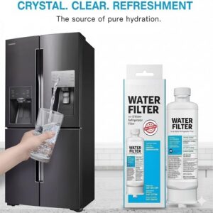 Replacement For Samsung HAF-QIN/EXP DA97 – Compatible with DA97-17376B – Carbon Block 99% Contaminant Reduction – Fresh Water & Ice – 12 Month Life 2 PACK