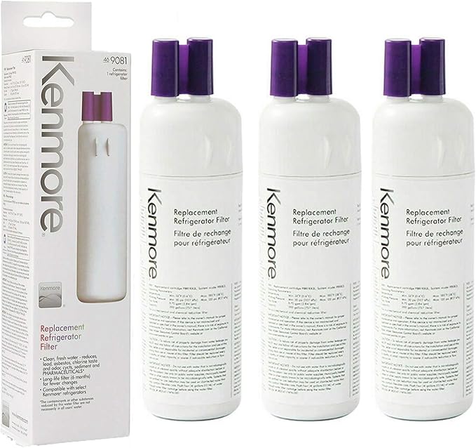 Replacement Filter Compatible with 9081, 469081, 9930 Refrigerator Models, 3 Pack - Image 2